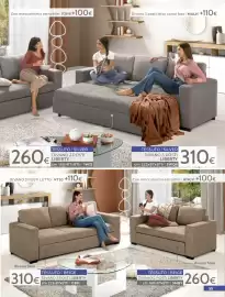 Volantino Mondo Convenienza Pagina 57: Divano 3 posti Liberty €310,00, Divano 2 posti Liberty Tessuto | Silver €260,00