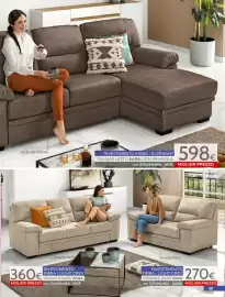 Volantino Mondo Convenienza Pagina 61: Divano letto Sara con penisola €598,00, Divano 3 posti Sara €360,00