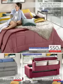 Volantino Mondo Convenienza Pagina 71: Divano letto GEA €550,00, Divano letto GEA €550,00