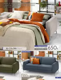 Volantino Mondo Convenienza Pagina 73: Divano letto Luna €650,00, Divano Letto Luna €650,00
