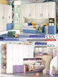 Volantino Mondo Convenienza Pagina 81: Altea beige bianco luna | glicine² €620,00, Ponte Spring 6 ante €530,00