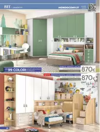 Volantino Mondo Convenienza Pagina 92: Cameretta B11 €870,00, Composizione tipo 4 €870,00