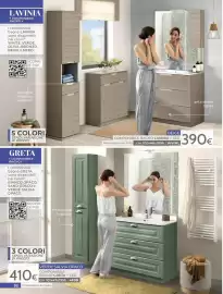 Volantino Mondo Convenienza Pagina 94: Componibile bagno Lavinia €390,00, Componibile bagno Greta €410,00