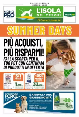 Volantino L´Isola dei Tesori (valido fino al 29-07)