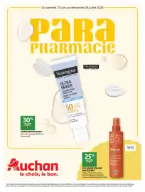 Catalogue Auchan Parapharmacie page 1