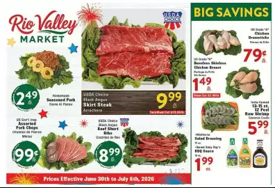 Rio Valley Market weekly ad week 27 Page 1