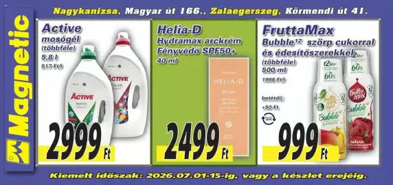 Magnetic akciós újság Oldal 1