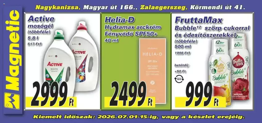 Magnetic akciós újság (érvényes eddig: 15-07)