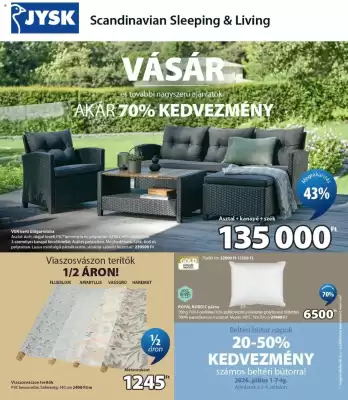JYSK akciós újság (érvényes eddig: 28-07)
