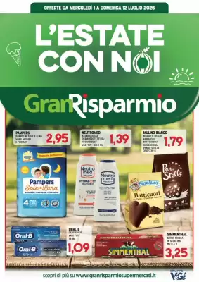 Gran Risparmio (valido fino al 12-07)