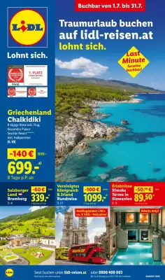 Lidl Reisen Prospekt