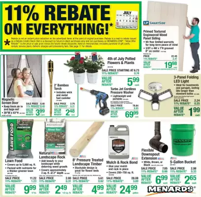 Menards weekly ad