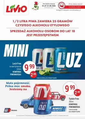 Livio gazetka (wa偶no艣膰 do 31-08)