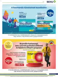 Benu Gyógyszertárak akciós újság Oldal 21