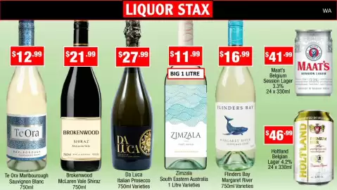 Liquor Stax catalogue Page 1