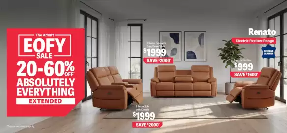 Amart Furniture catalogue Page 1
