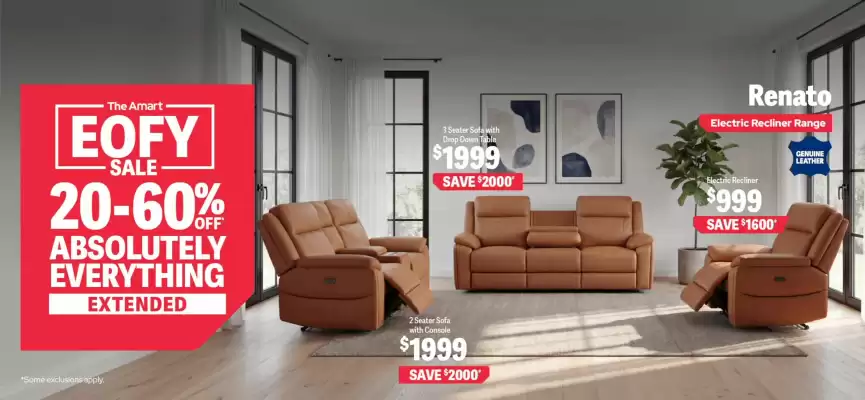 Amart Furniture (valid until 15-07)
