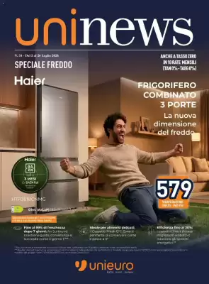 Volantino Unieuro (valido fino al 26-07)