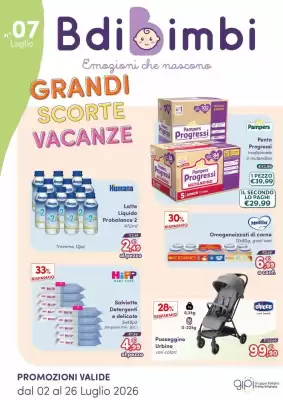 B di Bimbi (valido fino al 26-07)