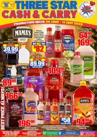 Three Star Cash and Carry catalogue Page 1