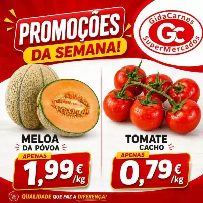 Folheto GidaCarnes Supermercados (válido até 16-07)