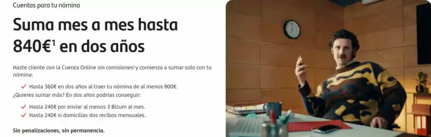 Folleto Banco Santander Página 1