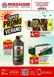 Folleto Maskom Supermercados Página 1