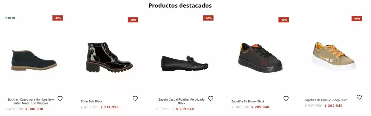 Hush Puppies (válido hasta 14-07)
