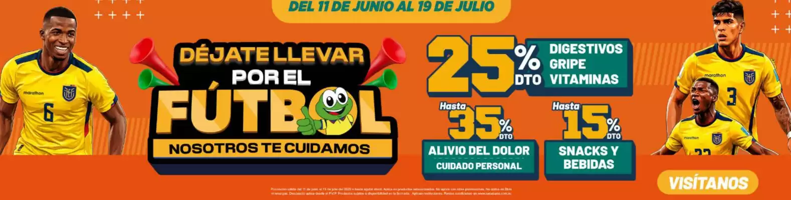 Farmacias SanaSana (válido hasta 21-07)