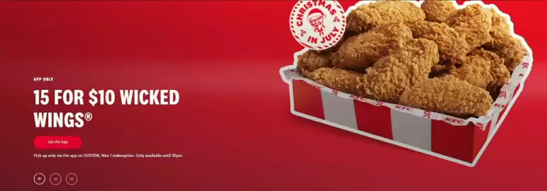 KFC catalogue Page 1