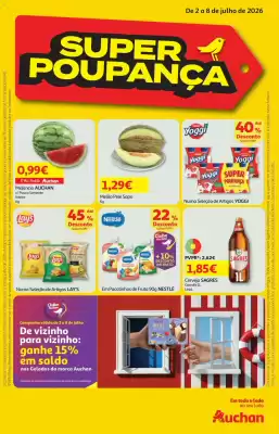 Folheto Auchan (válido até 9-07)