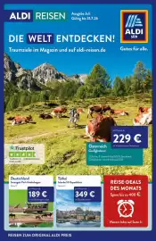 Aldi Süd Reisen Prospekt Seite 1