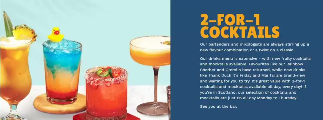T.G.I. Friday's (valid until 25-07)