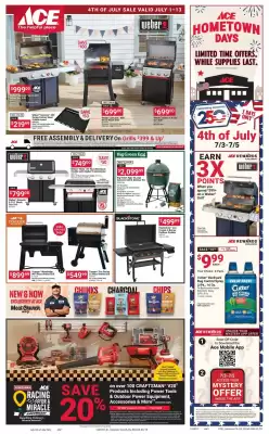 Ace Hardware flyer (valid until 1-08)