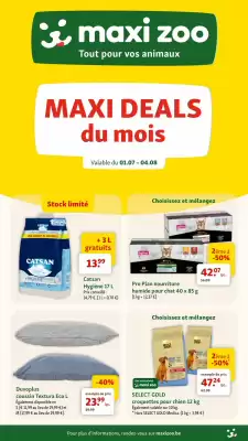 Maxi Zoo (geldig t/m 4-08)