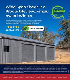 Wide Span Sheds catalogue Page 22