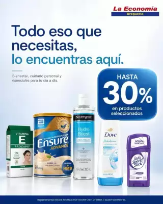 Catálogo Droguería la Economía (válido hasta 16-07)