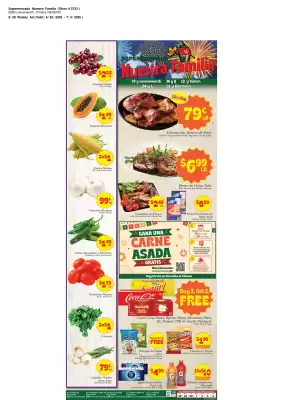 Supermercado Nuestra Familia (valid until 4-07)