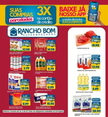 Catálogo Rancho Bom Supermercados (válido até 5-07)