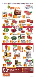 Amigos United weekly ad week 27 Page 1