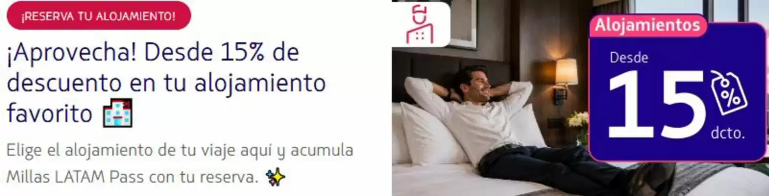 Latam Airlines (válido hasta 2-08)
