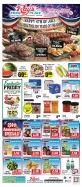 Ray's Food weekly ad week 27 Page 1