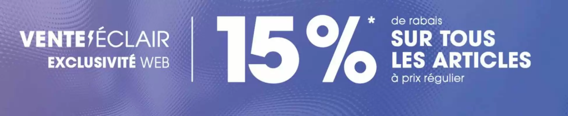 Aubainerie flyer (valid until 21-07)