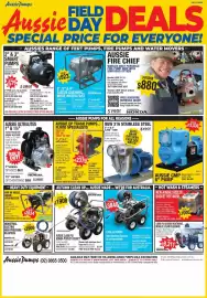 Aussie Pumps catalogue Page 1