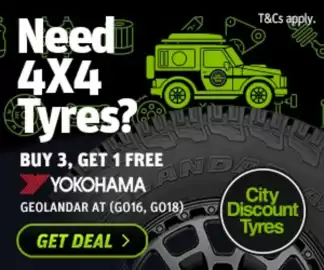 City Discount Tyres catalogue Page 1
