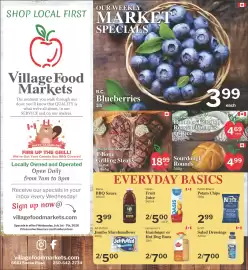 Village Food Markets flyer week 27 Page 1