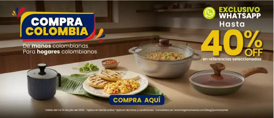 Catálogo Hogar Universal (válido hasta 31-07)