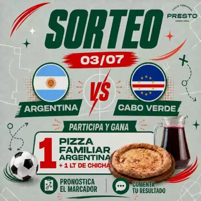 Presto (válido hasta 5-07)