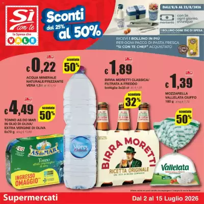 Sì con te (valido fino al 15-07)