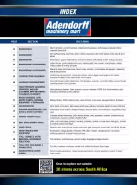 Adendorff Machinery Mart catalogue Page 3